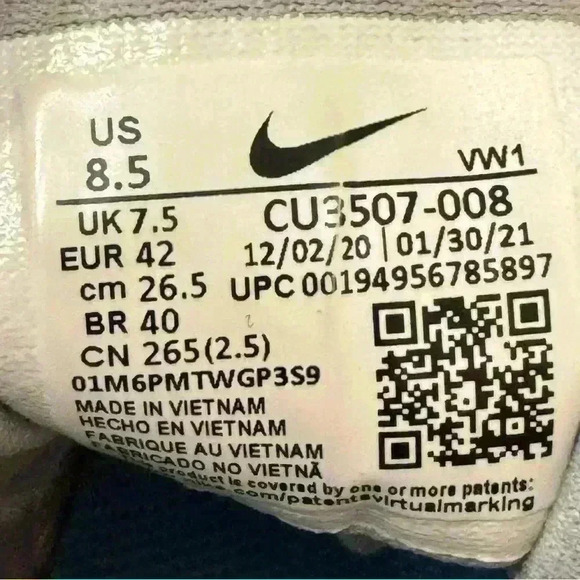 Nike Renew Ride 2 Light Smoke Grey Men US 8.5 EUC Nike sneaker - Picture 13 of 13